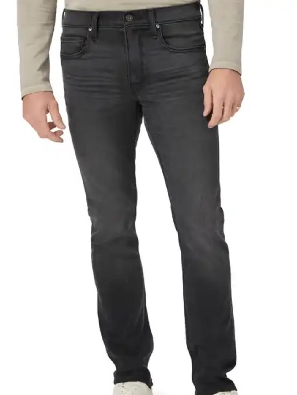 rag & bone Men's Slim Jeans in Charcoal
